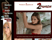 Tablet Screenshot of 2punish.com